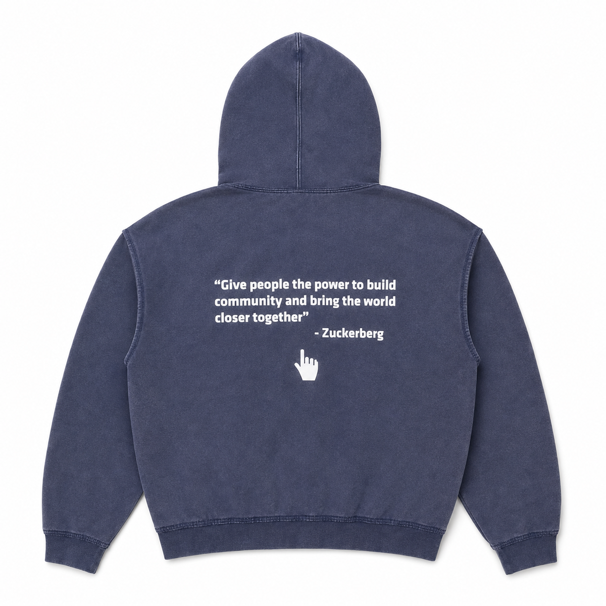 Zuckerberg Zip Up