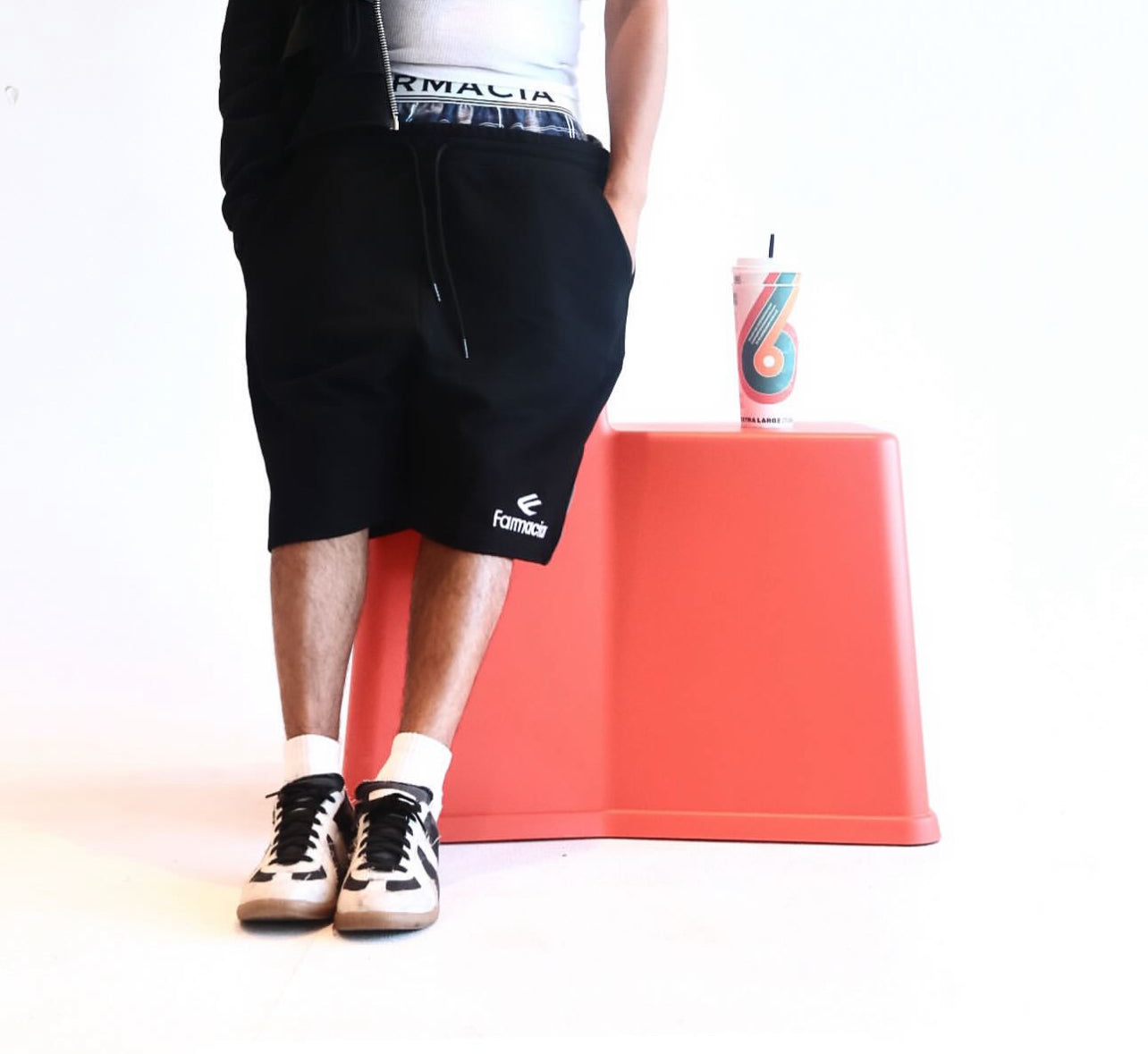 Double Waistband Soccer Shorts
